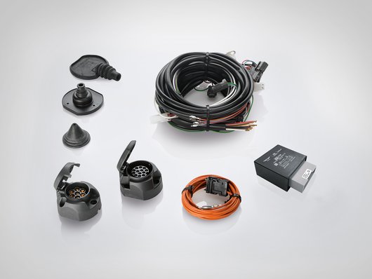 Kit cablaggio gancio traino, 7 poli