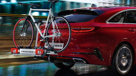 Portabiciclette per tutti i ganci di traino